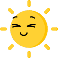 Smiling sun